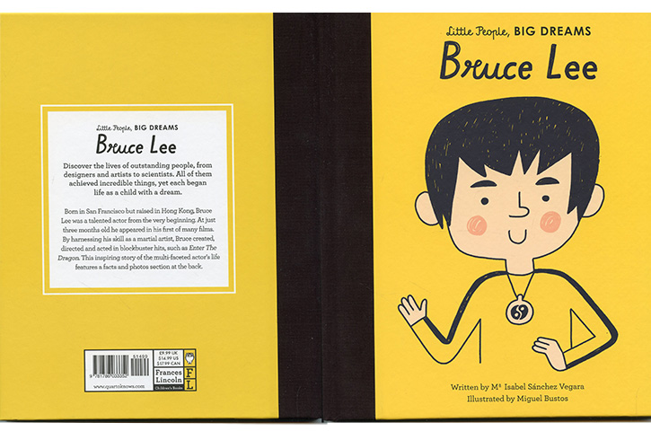 Little People Big Dreams Bruce Lee Hc